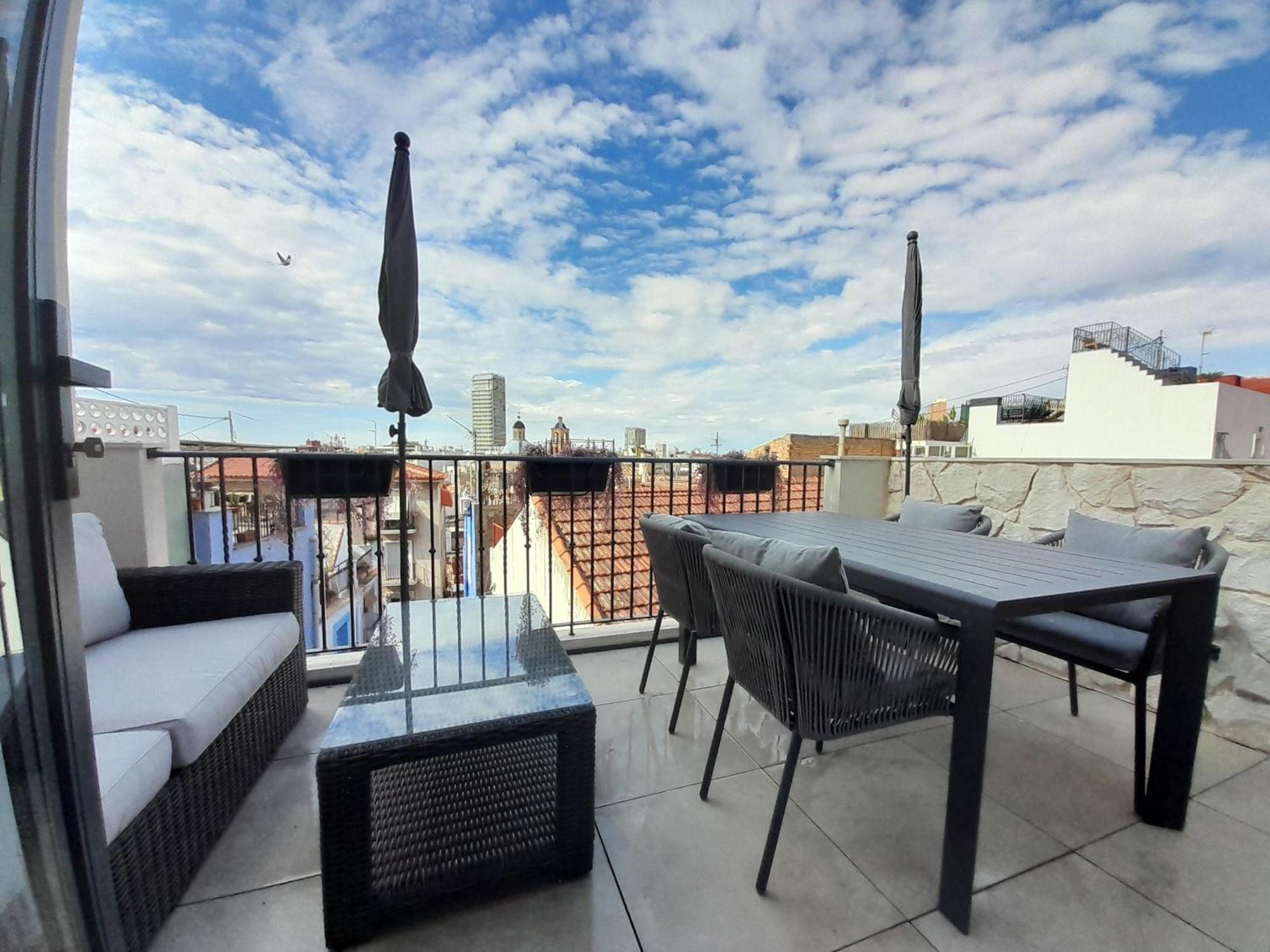 Apartmán Atico Roseta Luxury Alicante Exteriér fotografie